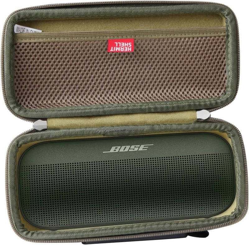 Hermitshell Hard Travel Case for Bose New SoundLink Flex 2nd Gen/Bose SoundLink Flex Bluetooth Portable Speaker (Cypress Green) - Image 1